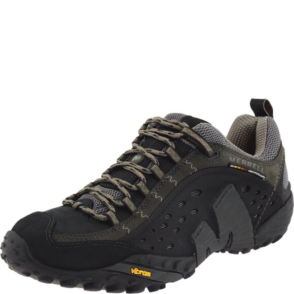 NEW MERRELL MEN'S WALKING HIKING SHOE, SMOOTH BLACK, 14